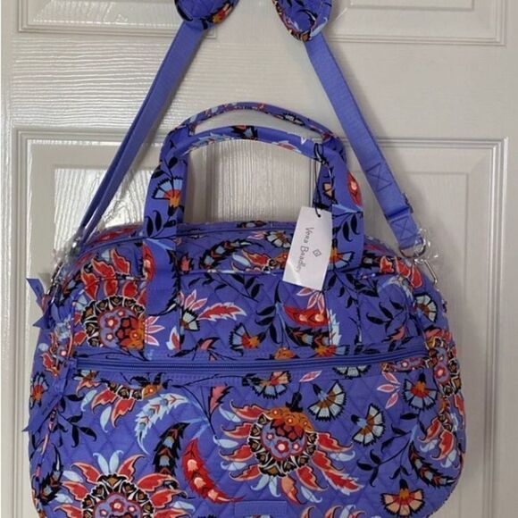 Vera Bradley Compact Travel Bag - Mural Garden - Picture 6 of 7